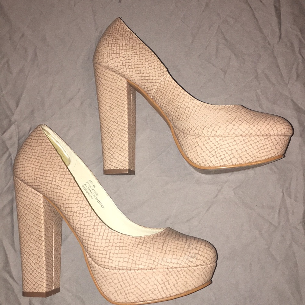 Blush Pink Marco Santi Heels - Picture 2 of 5